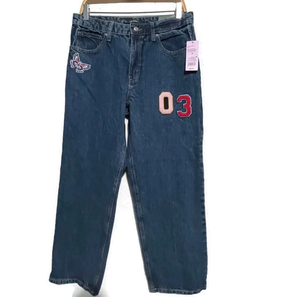 NWT WILD FABLE HI-RISE DAD JEANS SIZE 10 - Picture 3 of 7